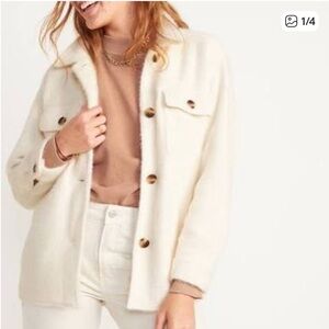 Old Navy soft-brushed utility jacket